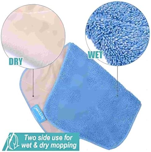 Get Back to Clean KEEPOW Microfiber Mop Refill Set for Professional Mopping