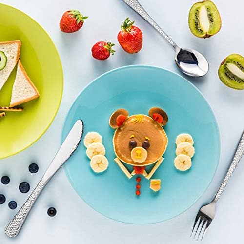 HaWare 9-Piece Toddler Kids Silverware Flatware Set