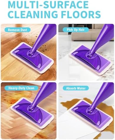 Multipurpose Reusable Mop Pads for Swiffer Wet Jet Mops
