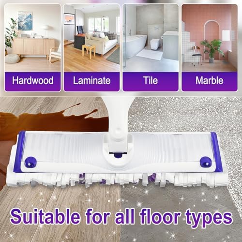 20 Pack Disposable Mopping Pads for Swiffer PowerMop Multi-Surface Cleaning