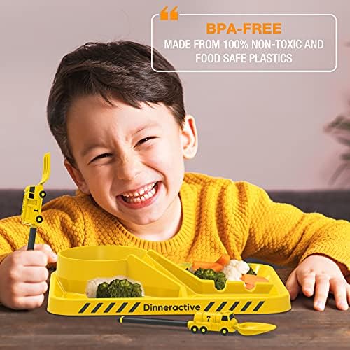 Dinneractive Firefighter Kids_utensil_Set