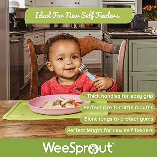 WeeSprout Toddler Utensils Set