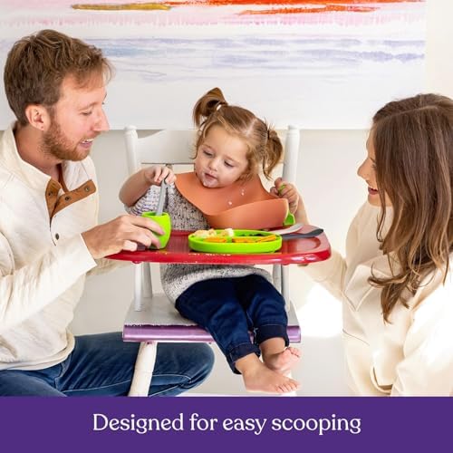 Pastel1 silicone baby spoon set