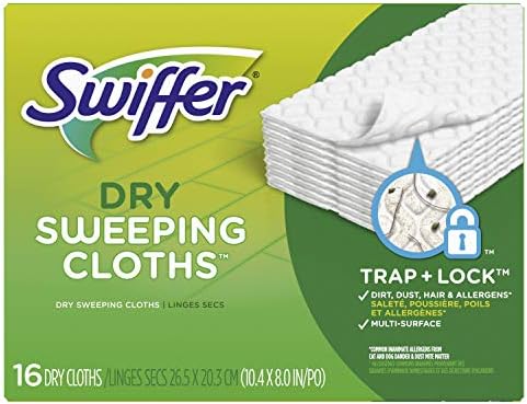 Swiffer Sweeper Dry Sweeping Pad Multi-Surface Refill 16 Count