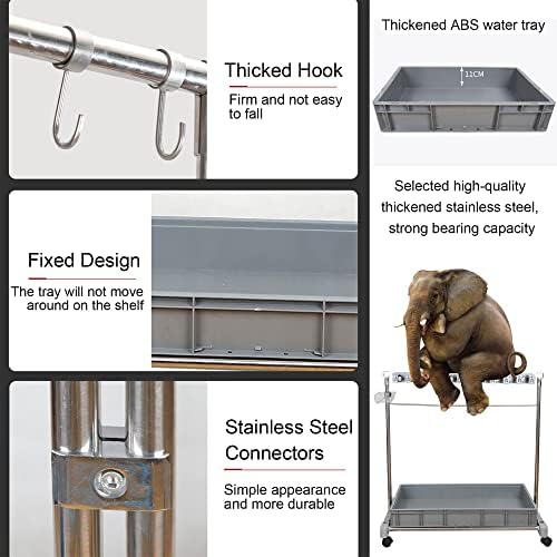 Sturdy Commercial Mop Rack Easy to Use Durable