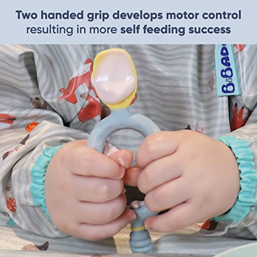 BIBaDO Dippit - 2 Pack BPA Free Baby Feeding Spoon Dipper