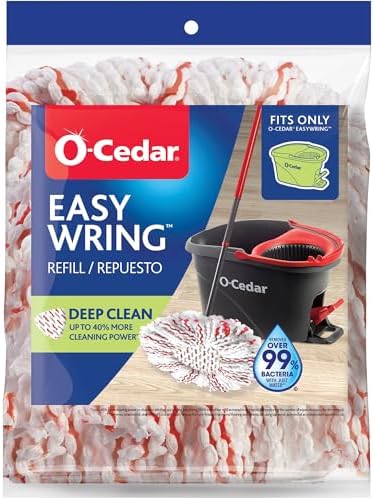O-Cedar EasyWring Deep Clean Refill 1-Pack 40 More Power
