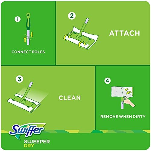Swiffer Sweeper Dry Sweeping Cloths 32 ct Unscented All-Purpose Mop