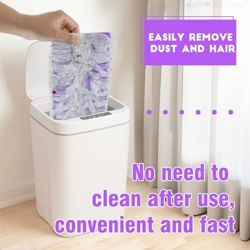 SAUAUSUN Swiffer PowerMop Disposable Pads x25 - Multi-Surface Wood Mops Replacement