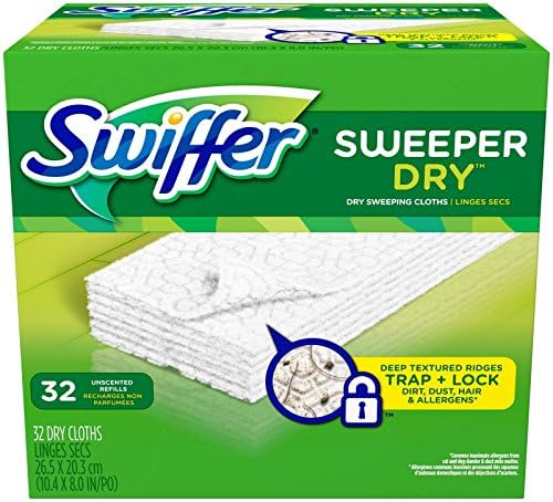 Swiffer Sweeper Dry Sweeping Cloths 32 ct Unscented All-Purpose Mop