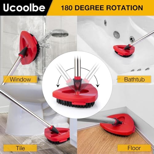Essential Sturdy scrub brush mop head for O-Cedar spin mop system