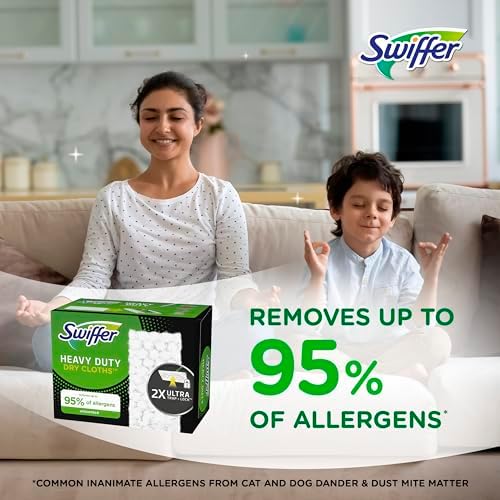 Swiffer Sweeper Heavy Duty Dry Cleaning Cloth 40-Count