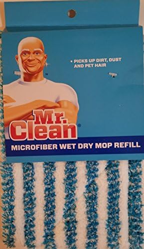 Mr Clean Microfiber WetDry Mop Refill Eco-Friendly Easy to Use