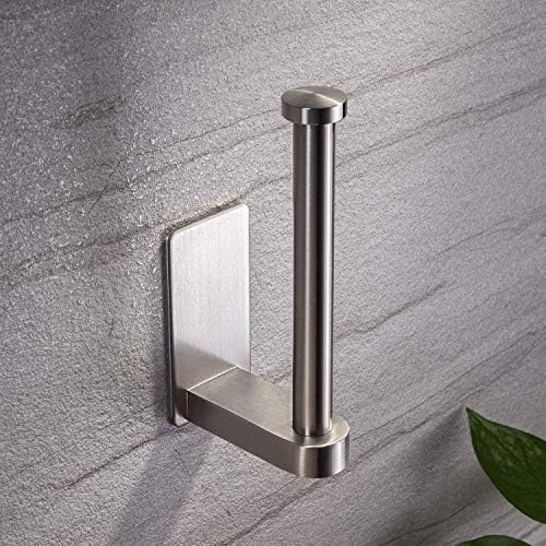 YIGIISelf Adhesive Toilet Paper Holder - No Drilling Durable and Stylish