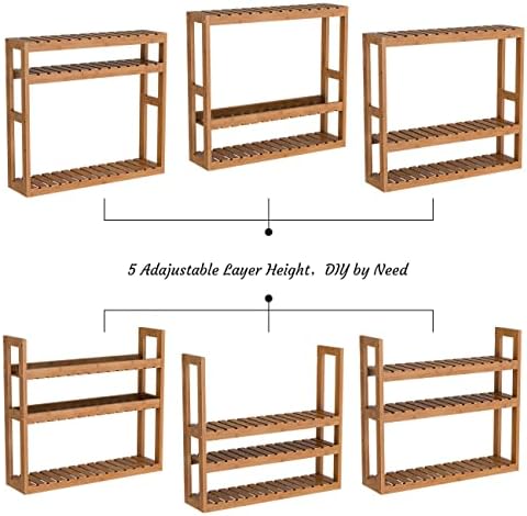 Hot New Arrival Bamboo Storage Rack for Bathroom Bedroom