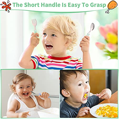 Perfect Toddler Utensils for Kids Travel Case
