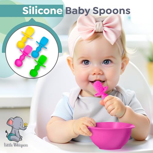 Little Whispers Baby Silicone Spoons