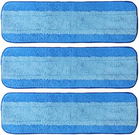 3 Pack Microfiber Cleaning Pads for Bona Mop