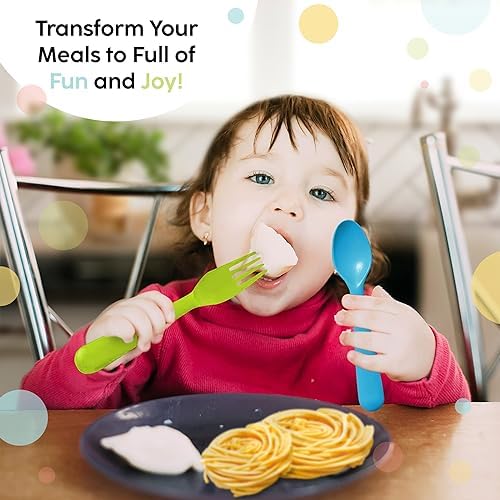 Colorful Kids Flatware Set