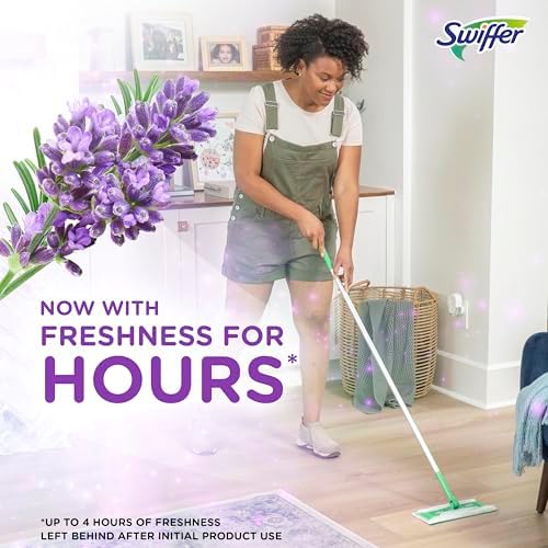 Swiffer Sweeper Heavy Duty Wet Mopping Cloths 20 Count Lavender Scent