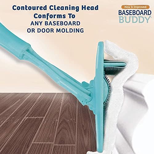 Baseboard Buddy Baseboard Molding Cleaning Tool with 3 Pads