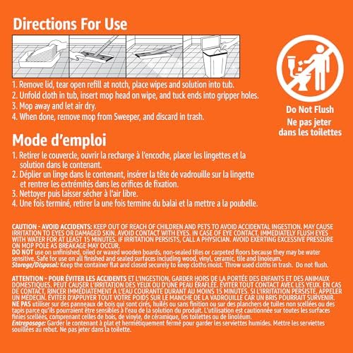 Amazon Basics Mop Heads Replacements - Convenient Replacement for Your Mop