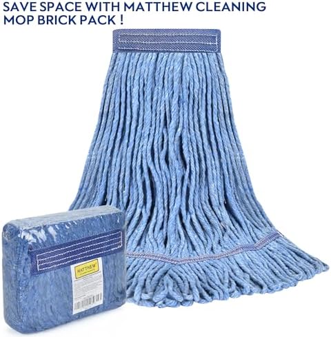 Heavy-Duty Replacement Mop Head for Commercial Mopping