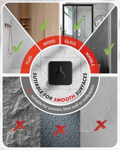 auxmir Self adhesive wall hooks