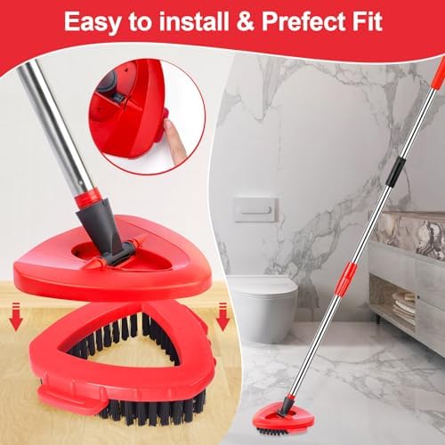 Professional scrub brush for O Cedar RinseClean 2 Tank System
