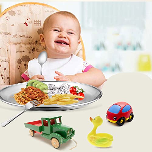 HaWare 12-Piece Toddler Flatware Set Dishwasher Safe Safe for Kids