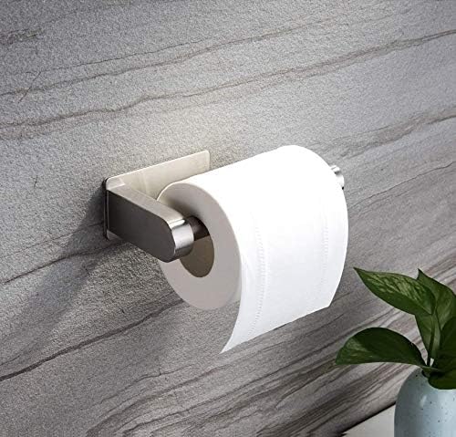 YIGIISelf Adhesive Toilet Paper Holder - No Drilling Durable and Stylish