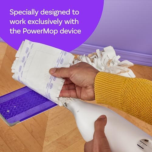 Swiffer PowerMop Wood Mopping Pad Refill 11 Count Smart and Durable