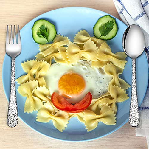 HaWare 12-Piece Toddler Flatware Set Dishwasher Safe Safe for Kids