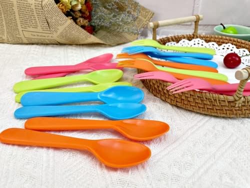 Jawbush 16 Pcs Kids Utensils Set Durable and Safe for Kids