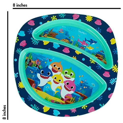 Perfect for Little Ones Baby Shark Dinnerware Set - 4 Count