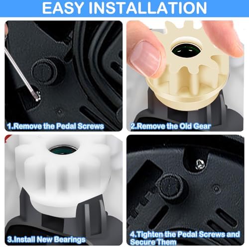 4Pcs Replacement Parts for Spin Mops