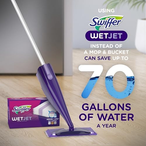 Swiffer WetJet Refill Pad for Hardwood Floors multi-surface bathroom cleaning