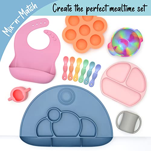 Little Dippers Silicone Baby Spoon Set for Newborns