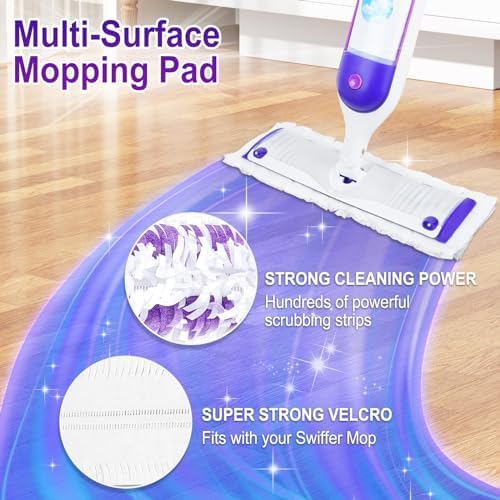 20 Pack Disposable Mopping Pads for Swiffer PowerMop Multi-Surface Cleaning
