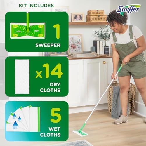 Swiffer 2-in-1 Mop Dry Wet Floor Cleaner