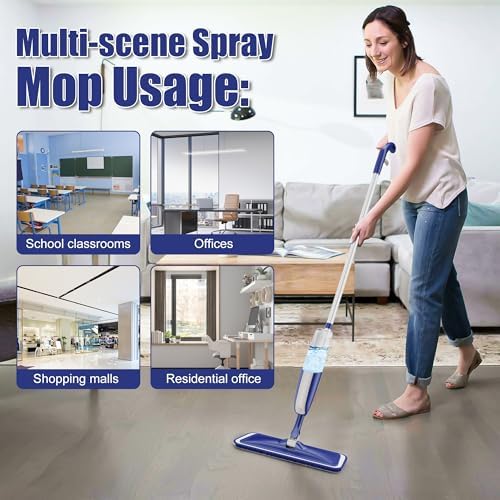 MEXERRIS Microfiber Wet Mop Set