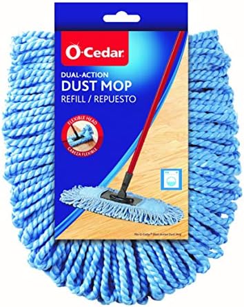 O-Cedar Dual-Action Dust Mop Refill Pack of 2