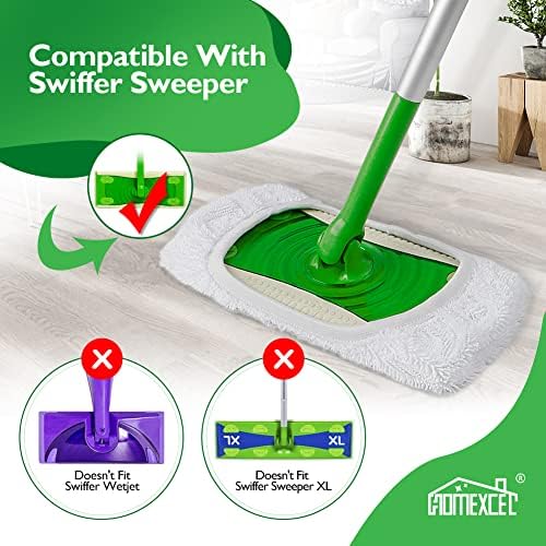 Reusable Swiffer Mop Pad Perfect for Swiffer Sweeper