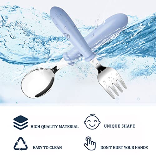 Pimoys Safe Toddler Spoons Set of 6