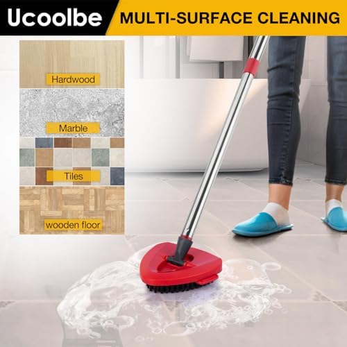 Essential Sturdy scrub brush mop head for O-Cedar spin mop system