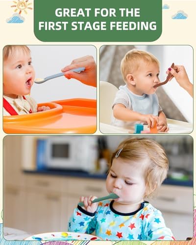 KingKam Silicone Baby Feeding Starter Pack 6Pack