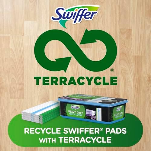 Swiffer Sweeper Heavy Duty Wet Mopping Cloths 20 Count Lavender Scent