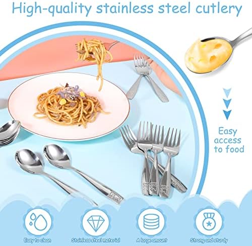 Perfect Set for Kids Pimoys Toddler Flatware