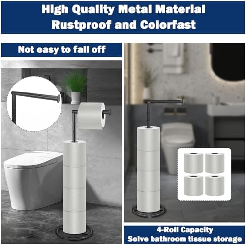 Modern Toilet Paper Holder Stand