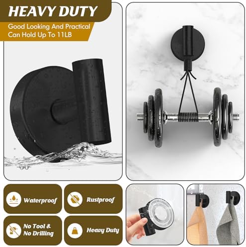 Premium Suction Cup Hooks for Showers More